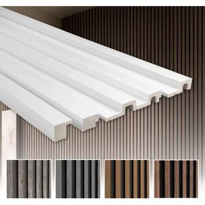 HEXIM - Slat wall 2m - Gris foncé - HDPS - wall panel - Publicité HEXIM - Slat wall 2m - Gris foncé - HDPS - wall panel - Publicité