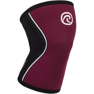 Rehband RX Knee Sleeve - 5mm, Burgunder/Sort, M Rehband RX Knee Sleeve - 5mm, Burgunder/Sort, M
