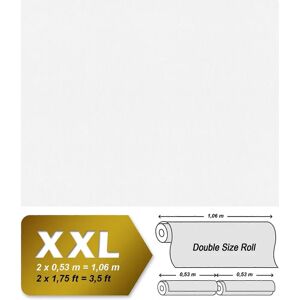 Profhome 350651-GU Papel Pintado No Tejido Blanco Levemente Texturizado - Revestimiento de Pared Profhome 350651-GU Papel Pintado No Tejido Blanco Levemente Texturizado - Revestimiento de Pared
