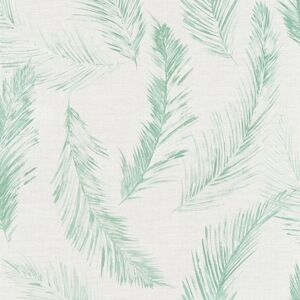 Profhome Green Textured Non-Woven Wallpaper - Wall Decor Profhome Green Textured Non-Woven Wallpaper - Wall Decor