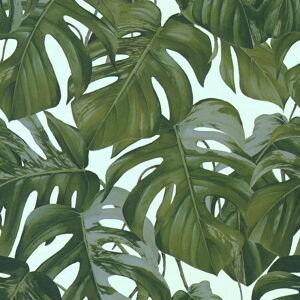 Profhome 365193-GU Jungle Green Non-woven Wallpaper - Wall Decor Profhome 365193-GU Jungle Green Non-woven Wallpaper - Wall Decor