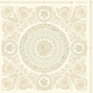 Profhome 370551-GU Beige Silver Cream Textured Wallpaper - Wallpaper Profhome 370551-GU Beige Silver Cream Textured Wallpaper - Wallpaper