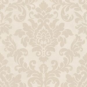 Profhome 372703-GU Beige Glittering Textured Wallpaper - Wallpaper Profhome 372703-GU Beige Glittering Textured Wallpaper - Wallpaper
