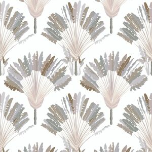 Profhome 377082-GU Papel pintado no tejido - Patrón floral - Gris Profhome 377082-GU Papel pintado no tejido - Patrón floral - Gris