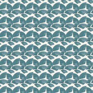 Papier peint non tissé bleu avec motif abstrait et accents métalliques - Profhome 378472-GU - Publicité Papier peint non tissé bleu avec motif abstrait et accents métalliques - Profhome 378472-GU - Publicité