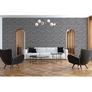 Profhome 378633-GU Geometric Glitter Wallpaper - Non-woven Wall Covering Profhome 378633-GU Geometric Glitter Wallpaper - Non-woven Wall Covering