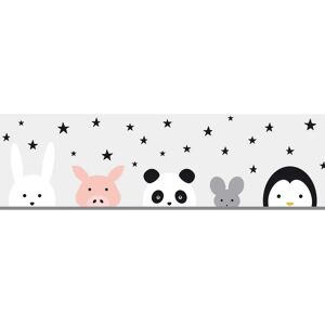 Profhome Animal Pattern Wallpaper Border - Self-Adhesive, Textured, Matte - 0.15m x 5m Profhome Animal Pattern Wallpaper Border - Self-Adhesive, Textured, Matte - 0.15m x 5m