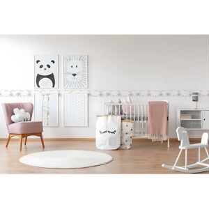 Profhome Elephant Pattern Wallpaper Wall Border - Self-Adhesive, Textured, Washable Profhome Elephant Pattern Wallpaper Wall Border - Self-Adhesive, Textured, Washable