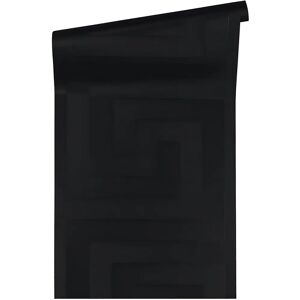 Profhome 935234-GU Black Smooth Non-woven Wallpaper - Wall Decor Profhome 935234-GU Black Smooth Non-woven Wallpaper - Wall Decor