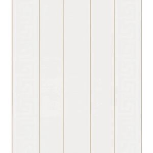 Profhome - Gold White Textured Non-woven Wallpaper - 935241-GU Profhome - Gold White Textured Non-woven Wallpaper - 935241-GU
