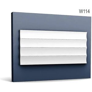 Orac Decor 10 x 3D Wall panels - Modern Purotouch 200 cm white - Wall Panel Orac Decor 10 x 3D Wall panels - Modern Purotouch 200 cm white - Wall Panel