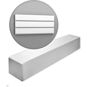 Orac Decor W116-box 3D Wall Panels - Modern, White, 200cm Orac Decor W116-box 3D Wall Panels - Modern, White, 200cm