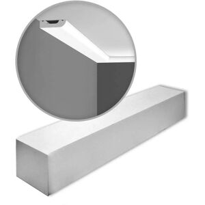 Orac Decor White Skirting Board - 4m - Durable and Stable Orac Decor White Skirting Board - 4m - Durable and Stable