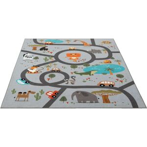THE CARPET - Happy Life - Grau - 80x150 cm - Teppich THE CARPET - Happy Life - Grau - 80x150 cm - Teppich