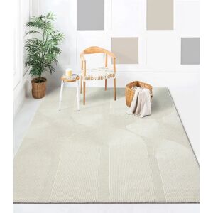 The Carpet Lima - 160x230cm Beige Designer Recyceltes Polyester Waschbarer Teppich The Carpet Lima - 160x230cm Beige Designer Recyceltes Polyester Waschbarer Teppich