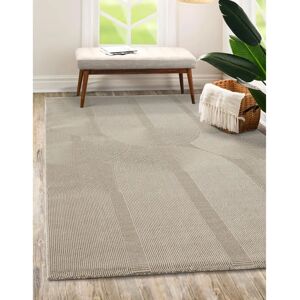 THE CARPET Lima Beigefarbener 200x290 cm Waschbarer Teppich THE CARPET Lima Beigefarbener 200x290 cm Waschbarer Teppich