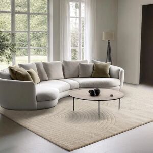 THE CARPET Elisa - Moderner geometrischer Teppich in Beige THE CARPET Elisa - Moderner geometrischer Teppich in Beige
