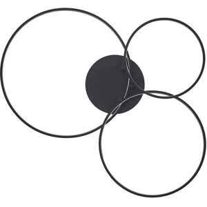 Lindby Rayk Ceiling Lamp - Modern Black LED Light Lindby Rayk Ceiling Lamp - Modern Black LED Light