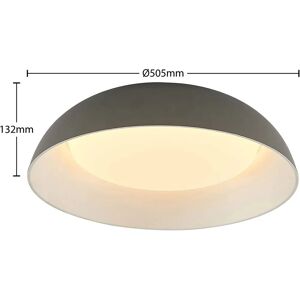 Lindby Juliven Grau Aluminium Deckenlampe - Deckenleuchte Lindby Juliven Grau Aluminium Deckenlampe - Deckenleuchte