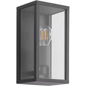 Lindby Peldar Utendørs Vegglampe - IP44, Mørk grå Lindby Peldar Utendørs Vegglampe - IP44, Mørk grå