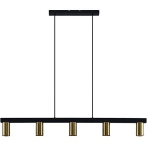 Lindby Black Baliko Pendant Lamp - 5 Lights - Metal Lindby Black Baliko Pendant Lamp - 5 Lights - Metal
