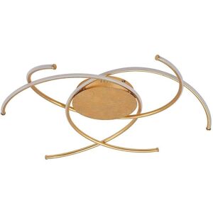 Lindby Yareli Gold Modern LED Ceiling Light - Ceiling Lamp Lindby Yareli Gold Modern LED Ceiling Light - Ceiling Lamp