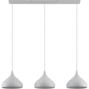 Lindby Elamira Hvid Pendellampe - Moderne 3-lys Metal Lampe til Stue og Spisestue Lindby Elamira Hvid Pendellampe - Moderne 3-lys Metal Lampe til Stue og Spisestue