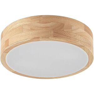 Lindby Tanju Wooden Ceiling Light - 30cm, 2 Bulbs, E27 Lindby Tanju Wooden Ceiling Light - 30cm, 2 Bulbs, E27