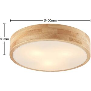 Lindby Tanju Rustic Wooden Ceiling Lamp - Ceiling Light Lindby Tanju Rustic Wooden Ceiling Lamp - Ceiling Light