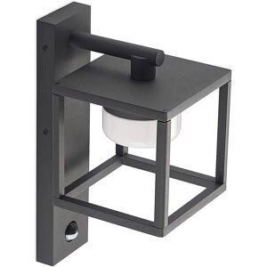 Lucande Timio Væglampe - Moderne Aluminiums Udendørslampe - Grå - IP44 Lucande Timio Væglampe - Moderne Aluminiums Udendørslampe - Grå - IP44