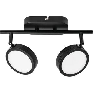 Lindby Neros Modernes Schwarzes LED-Fokus - 2 Lichter Lindby Neros Modernes Schwarzes LED-Fokus - 2 Lichter