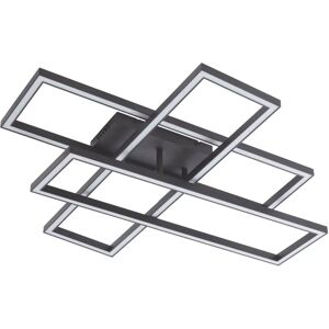 Lucande LED Loftlampe Tjado - Moderne rektangulær 3 lys Lucande LED Loftlampe Tjado - Moderne rektangulær 3 lys