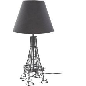Lindby Croia Black Table Lamp - Elegant Design, E27, Fabric Lindby Croia Black Table Lamp - Elegant Design, E27, Fabric