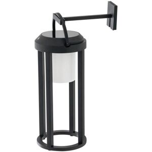 Lucande - Solcelle utendørs lampe 'Tilena' i Sort Aluminium Lucande - Solcelle utendørs lampe 'Tilena' i Sort Aluminium
