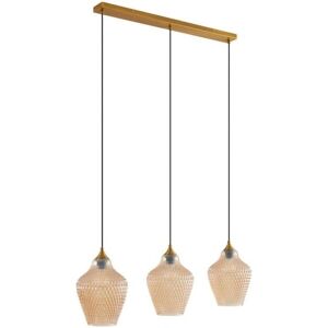 Lindby Amber Glas Pendellampe - Deckenleuchte Lindby Amber Glas Pendellampe - Deckenleuchte