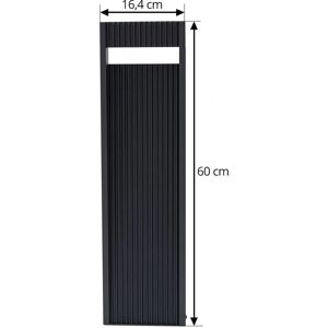 Lucande Tavion Lampe LED extérieure - Aluminium noir Lucande Tavion Lampe LED extérieure - Aluminium noir