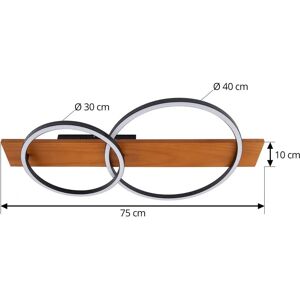 Lindby Galad Deckenlampe - Holzbraun Lindby Galad Deckenlampe - Holzbraun