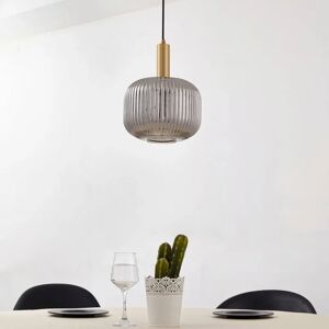 Lindby Doroteo Grå Glasspendellampe - Pendellampe Lindby Doroteo Grå Glasspendellampe - Pendellampe