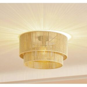 Lindby Anuva Rustikale Papierschirm-Deckenleuchte Lindby Anuva Rustikale Papierschirm-Deckenleuchte