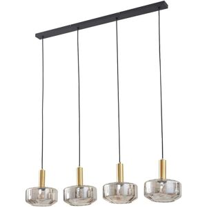 Lindby Hildur Tågegråt Glas Pendellampe - Loftlampe Lindby Hildur Tågegråt Glas Pendellampe - Loftlampe