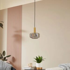 Lindby Hildur Graue Glas Pendelleuchte - Pendelleuchte Lindby Hildur Graue Glas Pendelleuchte - Pendelleuchte