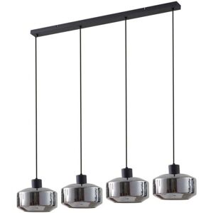 Lindby Grau Hildur Pendelleuchte - 4 Licht, 115cm, Glas Lindby Grau Hildur Pendelleuchte - 4 Licht, 115cm, Glas