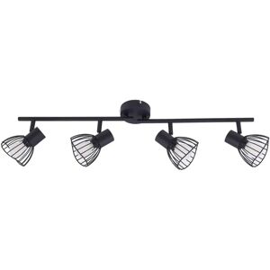 Lindby Piena Svart Metall Taklampe Lindby Piena Svart Metall Taklampe