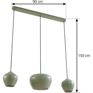 Lucande - Malisa - Grøn - Metal - Pendellampe Lucande - Malisa - Grøn - Metal - Pendellampe