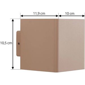 Lucande Wall Lamp Aaron White Aluminum - Outdoor LED Light - Modern Design - IP54 Lucande Wall Lamp Aaron White Aluminum - Outdoor LED Light - Modern Design - IP54