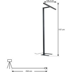 Arcchio Jolinda Schwarze LED-Lampe - Lampe Arcchio Jolinda Schwarze LED-Lampe - Lampe