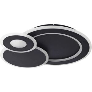 Lindby Briar Plafonnier LED - Dimmable, noir, moderne - Publicité Lindby Briar Plafonnier LED - Dimmable, noir, moderne - Publicité