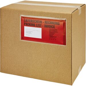 Eurokraft Basic Dokumententaschen ECONOMY - Lieferschein & Rechnung - 235x125mm Eurokraft Basic Dokumententaschen ECONOMY - Lieferschein & Rechnung - 235x125mm