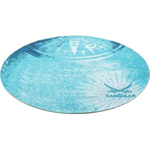 SANSIBAR Keitum 011 - Blauer moderner Teppich Ø 100cm SANSIBAR Keitum 011 - Blauer moderner Teppich Ø 100cm