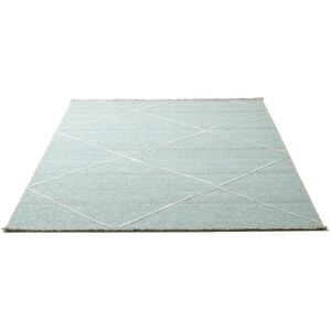 SANSIBAR Braderup Woll Viskose Teppich - Diamantmuster, 160x230cm SANSIBAR Braderup Woll Viskose Teppich - Diamantmuster, 160x230cm